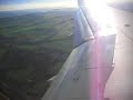 Landing in NCL A320
