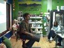 10-14 1 David Wolfe at Catch A Healthy Habit Cafe