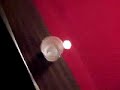 Quarter in a shot glass trick shot