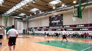 Davis Bertans adidas Eurocamp workout