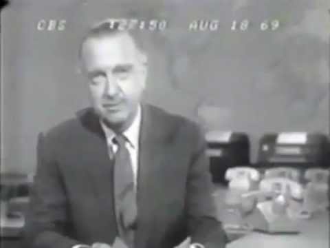 1969 - CBS News coverage of WoodStock from August 18, 1969. With commercials and a commentary from a really hip guy.