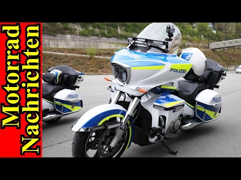 Übergewichtige POLIZEIMOTORRÄDER | Treff SIDNEY HOFFMANN + MARC MARQUEZ | IDM | Motorrad Nachrichten
