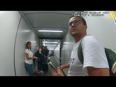 Entitled Man Tries Forcing His Way Onto Plane
