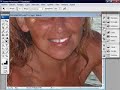 photoshop cs3 aclarar los dientes . videotutoriales.es