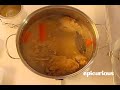 Making Chicken Stock