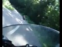 Kawasaki zx750r wird verfolgt von r6 Teil 1