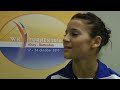 Alicia Sacramone Interview - After Podium Training - 2010 World Championships 