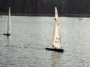 Model Sailing Boat Race