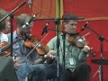 fiddling in the barn performance by dirk powell, july 2008 as part of the vancouver island music fest.