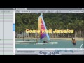 Boris Title 3D text track effect