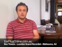Elacin ER Musicians Earplug Testimonial