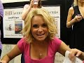 kristin chenoweth saying hello to my bff desi! and commenting on my wonderful cheno day shirt.
