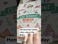 Here’s your glimpse into our homeschool day! #shorts #homeschool