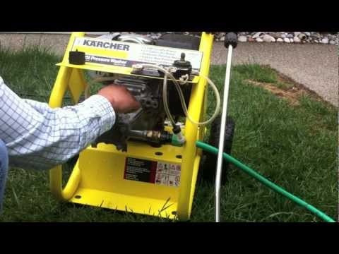 how to repair pressure washer