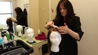 How To Style a Hand Tied Human Hair Wig