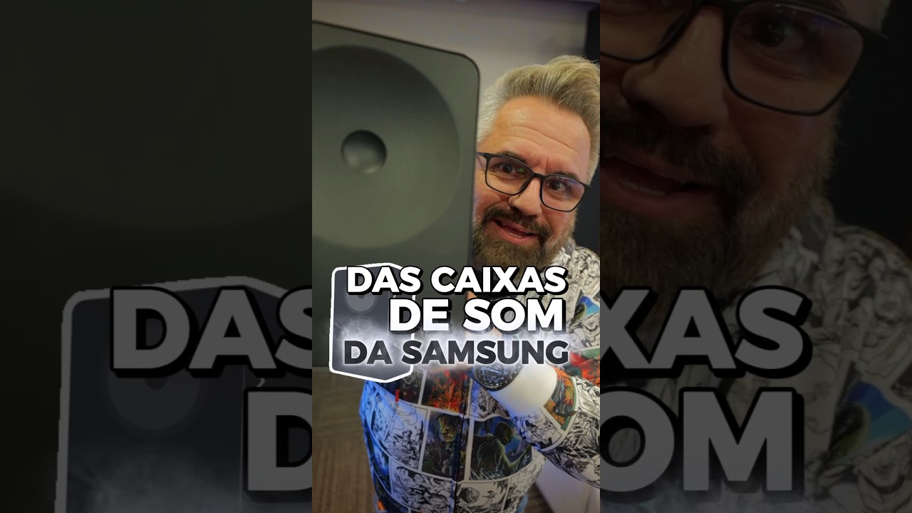 Novas caixas de som da Samsung! Studio 5 e Studio 7! #samsung #caixadesom