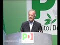 Assemblea Nazionale PD - Walter Veltroni