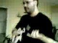 Pieter en moyen sur guitar hero