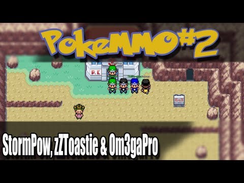 PokeMMO w/ TheStormPow, zZToastie & Om3gaPro Ep. 2 - Zubat Cave