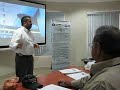 Video Director de Aeronavegacion del INAC, Lic. Mario Altamirano, inaugura el Semanario sobre el Nuevo Formato de Plan de Vuelo