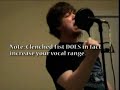 Chris Feener - Unmanly High Singing Demonstration