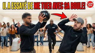 JE ME BAT AVEC UN FOU DEVANT MA FAMILLE AU BOWLING !( CAM OFF )