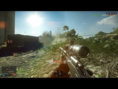 I AM A SNIPER! BF4 Sniper Kill Streak! (Battlefield 4 Launch)