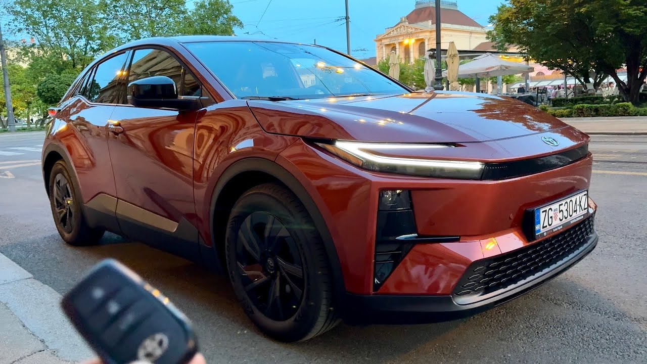 New TOYOTA C-HR+ 2026 (Europe) - EVENING POV test drive