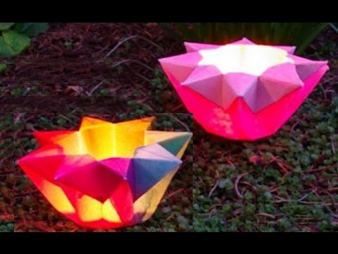 how to easy origami flower