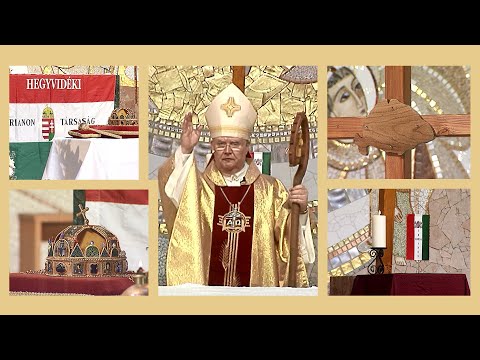 2020-06-04 Trianon 100. évfordulóján megemlékező szentmise a Gazdagréti Szent Angyalok Plébánián