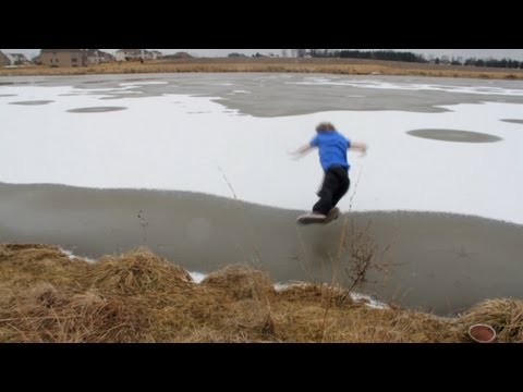COLDEST DOLPHIN DIVE EVER!