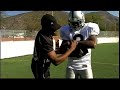 Yards After Catch in Football : How to Do a 2 Arm Football Tuck for YAC