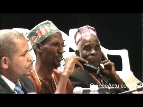 Interventions, divers délégations à la conférence de la communauté HAALI PULAR d'Espagne 