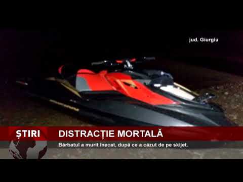 Accident mortal cu un skijet, la Giurgiu