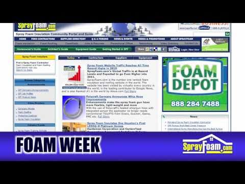 FOAM WEEK TV - Spray Foam News - 12/17/2010