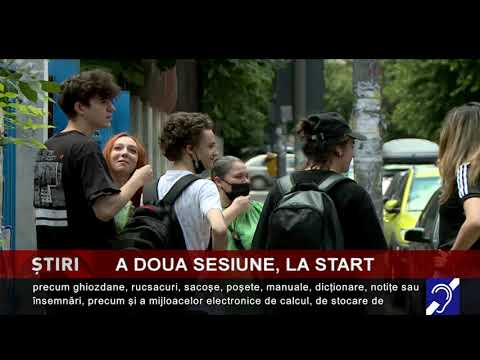 A doua sesiune a bacalaureatului