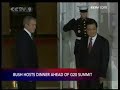 Bush hosts dinner before G20 summit Bush hosts dinner before G20 summit