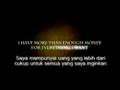 thesecret visualisasi indonesia teks