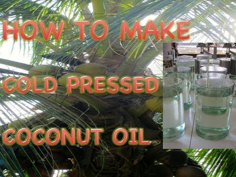 how to make a coconut oil