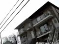 crazy lady fakes getting hit by a car.