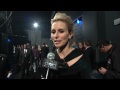Niki Taylor backstage