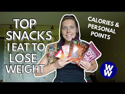 TOP SNACKS I EAT TO LOSE WEIGHT | WW PersonalPoints & Calories | Five Salty & Six Sweet Snacks
