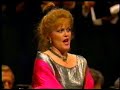 june anderson, jerry hadley, paul plishka, stephanie blythe, robert perry, john bellemer, perform sextet (helas, mon coeur s'egare) from les contes d'hoffmann, julius rudel conducting.  richard tucker foundation gala, avery fisher hall, new york, 1997.