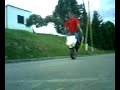 Yamaha Jog RR - Stoppie 180