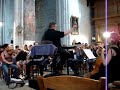 jean marc cochereau dirige l'orchestre des jeunes du centre pour la repetition de la 3' symphonie pour orgue de c st sa�ns