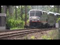 HD: New Jersey Transit - ACL Trains Flag Westfield Ave Crossing