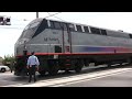 HD: New Jersey Transit - ACL Trains Flag Westfield Ave Crossing