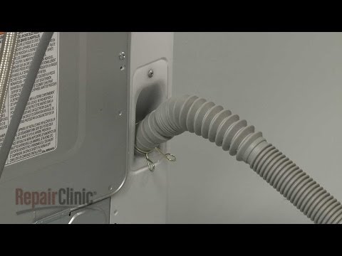 how to unclog lg washer drain hose