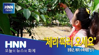 "체리 따러 오세요"