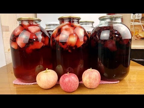 КОМПОТ НА ЗИМУ "Ассорти". Простой рецепт компота!